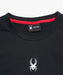 SPYDER メンズ ROUND NECK LONG T-SHIRTS ロンT 【2026年春夏モデル】 BLK / XL