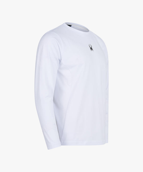 SPYDER メンズ ROUND NECK LONG T-SHIRTS ロンT 【2026年春夏モデル】 WHT / XL