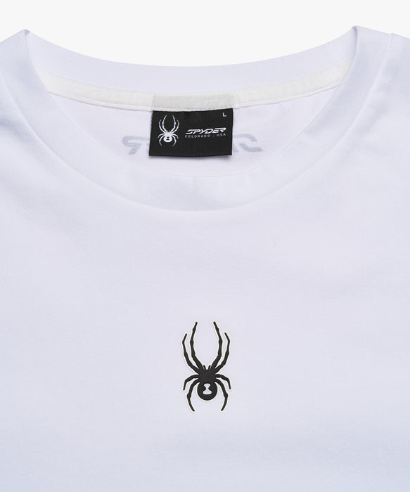 SPYDER メンズ ROUND NECK LONG T-SHIRTS ロンT 【2026年春夏モデル】 WHT / XL