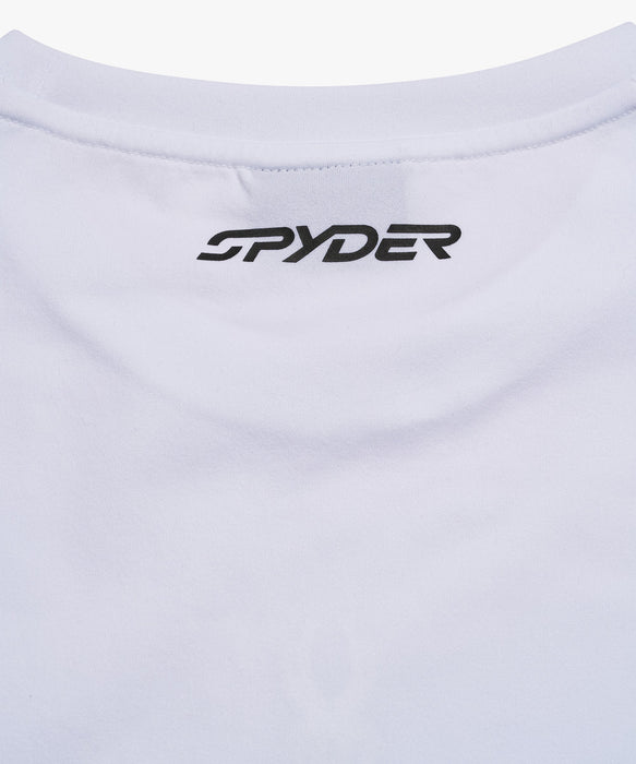 SPYDER メンズ ROUND NECK LONG T-SHIRTS ロンT 【2026年春夏モデル】 WHT / XL