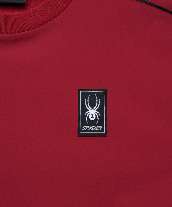 SPYDER メンズ ROUND NECK LONG T-SHIRTS ロンT 【2026年春夏モデル】 BGD / XL