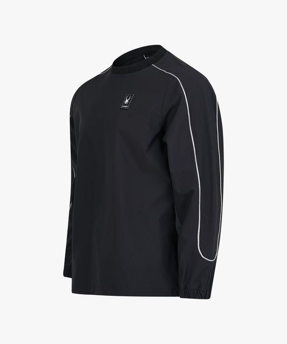 SPYDER メンズ ROUND NECK LONG T-SHIRTS ロンT 【2026年春夏モデル】 BLK / XL
