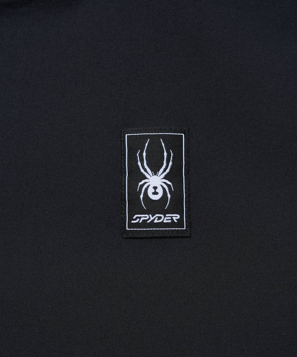 SPYDER メンズ ROUND NECK LONG T-SHIRTS ロンT 【2026年春夏モデル】 BLK / XL