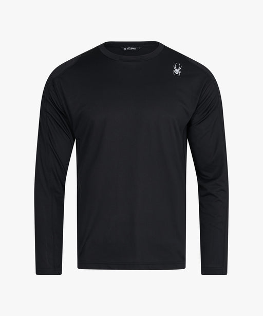 SPYDER メンズ ROUND NECK LONG T-SHIRTS ロンT 【2026年春夏モデル】 BLK / XL