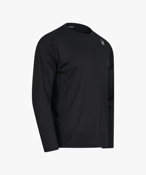 SPYDER メンズ ROUND NECK LONG T-SHIRTS ロンT 【2026年春夏モデル】 BLK / XL