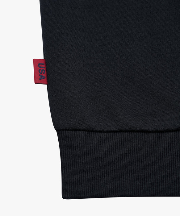 SPYDER メンズ ROUND NECK LONG T-SHIRTS ロンT 【2026年春夏モデル】 BLK / XL
