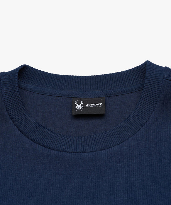 SPYDER メンズ ROUND NECK LONG T-SHIRTS ロンT 【2026年春夏モデル】 DNY / XL
