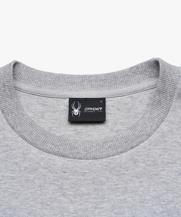 SPYDER メンズ ROUND NECK LONG T-SHIRTS ロンT 【2026年春夏モデル】 MGR / XL
