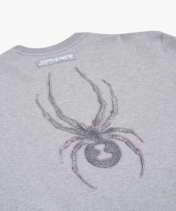 SPYDER メンズ ROUND NECK LONG T-SHIRTS ロンT 【2026年春夏モデル】 MGR / XL
