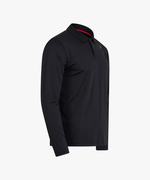 SPYDER メンズ COLLARED LONG SLEEVE SHIRTS ロンT 【2026年春夏モデル】 BLK / XL