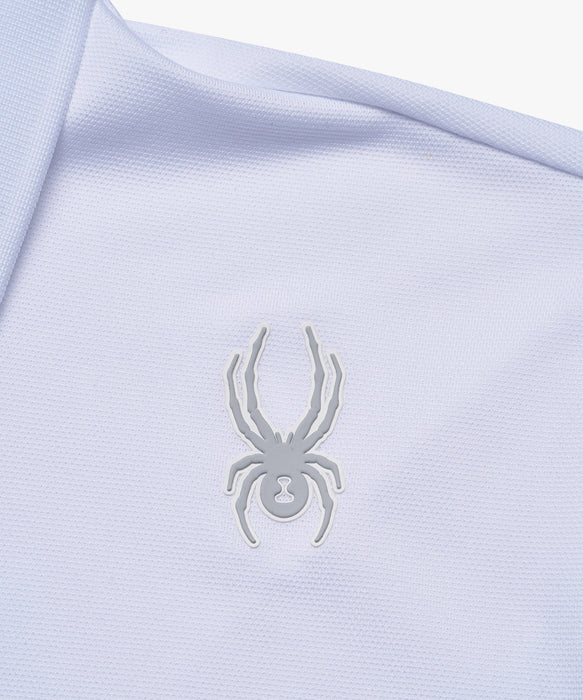 SPYDER メンズ COLLARED LONG SLEEVE SHIRTS ロンT 【2026年春夏モデル】 WHT / XL