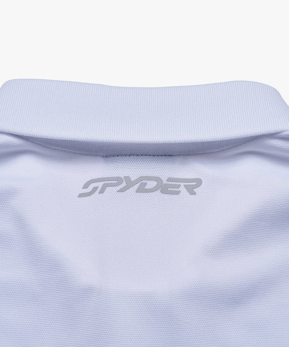 SPYDER メンズ COLLARED LONG SLEEVE SHIRTS ロンT 【2026年春夏モデル】 WHT / XL