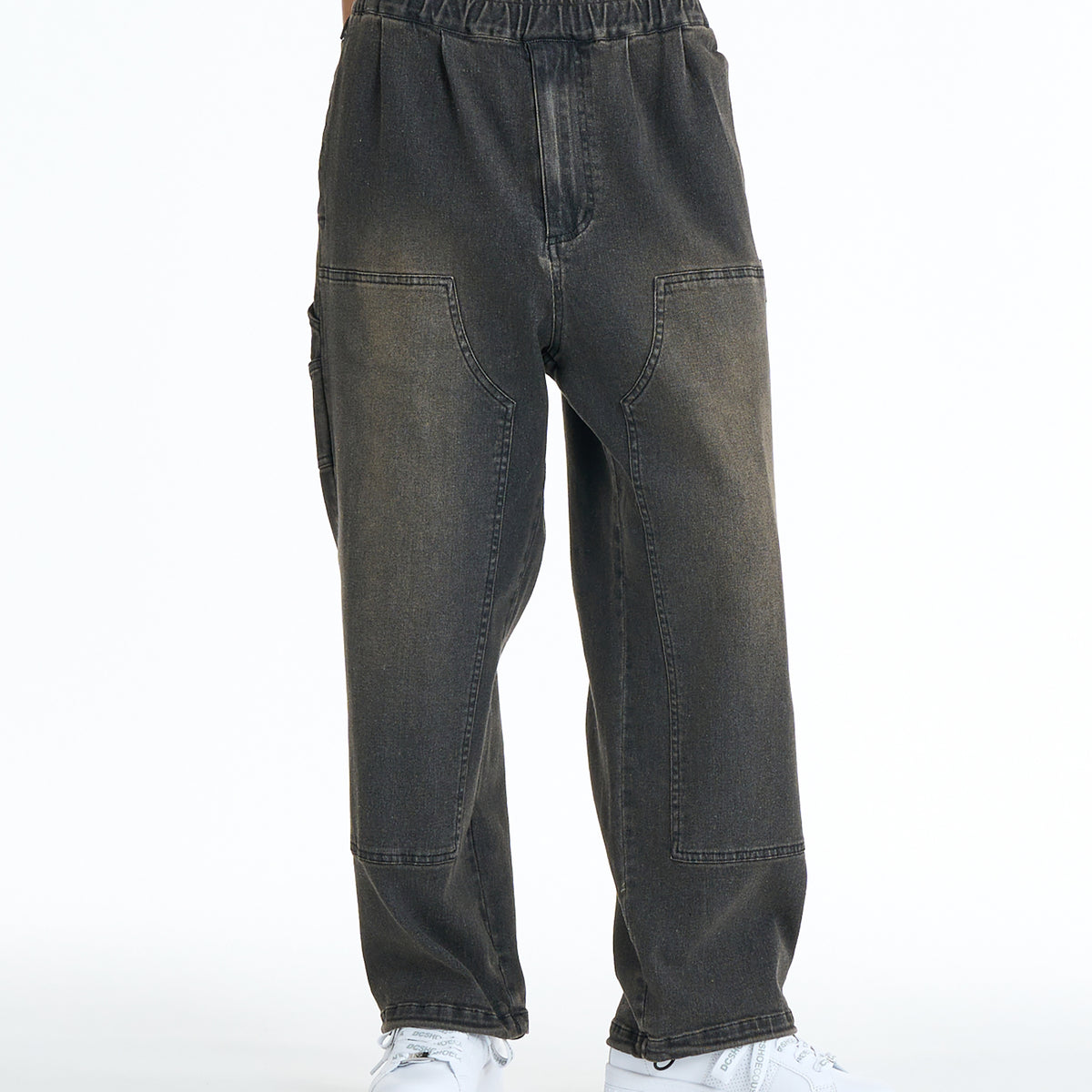DC SHOES ウィメンズ 26 WS SUPERWIDE BAGGY DOUBLEKNEE PANT デニム