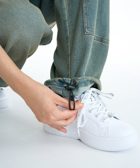 DC SHOES ウィメンズ 26 WS SUPERWIDE BAGGY DOUBLEKNEE PANT デニム