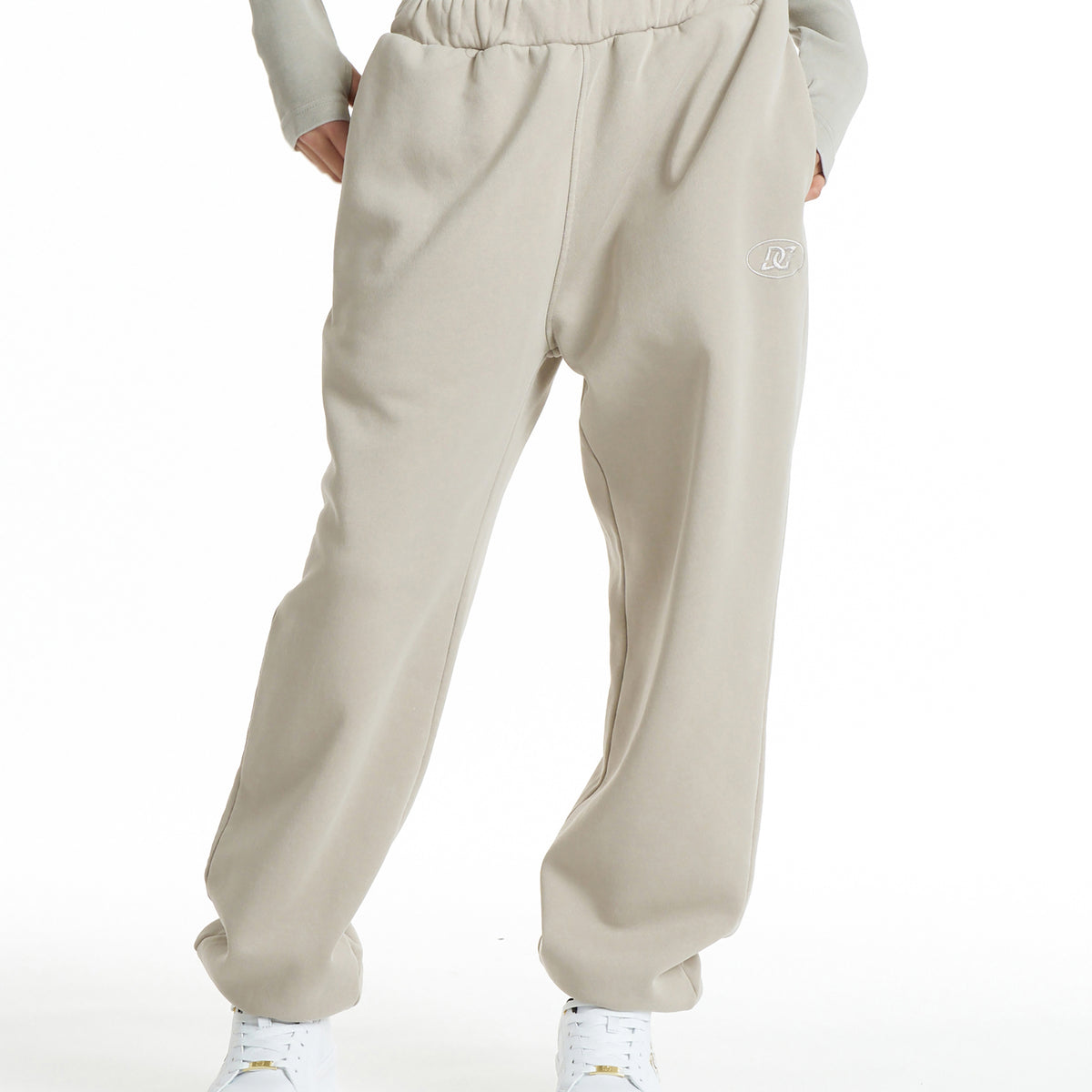 FANTASTICS buddix バディ スウェット パンツ L ベージュ DC SHOES ウィメンズ 26 WS HIDDEN FLEECE PANT スウェットパンツ