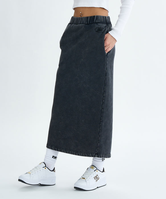 【OUTLET】DC Shoes 25 WS HIDDEN FLEECE LONG SKIRT スカート 裏起毛 ウィメンズ