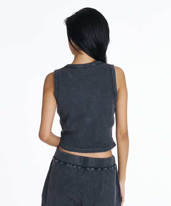 DC Shoes ウィメンズ 26 WS TELECO CROPPED  TANKTOP タンクトップ 【2026年夏モデル】 BKS / L