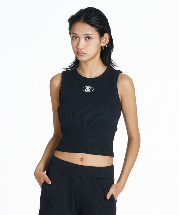 DC Shoes ウィメンズ 26 WS TELECO CROPPED  TANKTOP タンクトップ 【2026年夏モデル】 BLK / L