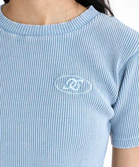 DC SHOES ウィメンズ 26 WS TELECO SHORT S Tシャツ 【2026年春夏モデル】 BLS / M