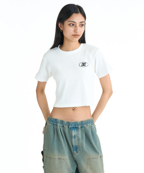 DC SHOES ウィメンズ 26 WS TELECO SHORT S Tシャツ 【2026年春夏モデル】