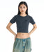 DC SHOES ウィメンズ 26 WS HIDDEN SHORT S Tシャツ 【2026年春夏モデル】 BKS / M