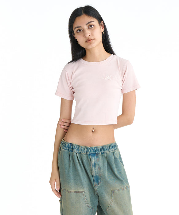 DC SHOES ウィメンズ 26 WS HIDDEN SHORT S Tシャツ 【2026年春夏モデル】 PKS / M
