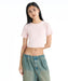 DC SHOES ウィメンズ 26 WS HIDDEN SHORT S Tシャツ 【2026年春夏モデル】 PKS / M