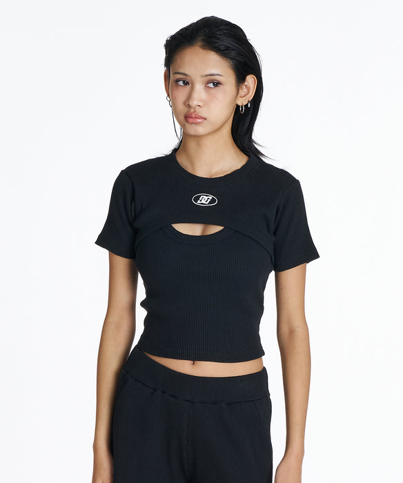 DC Shoes ウィメンズ 26 WS TELECO LAYERD SS Tシャツ 【2026年夏モデル】