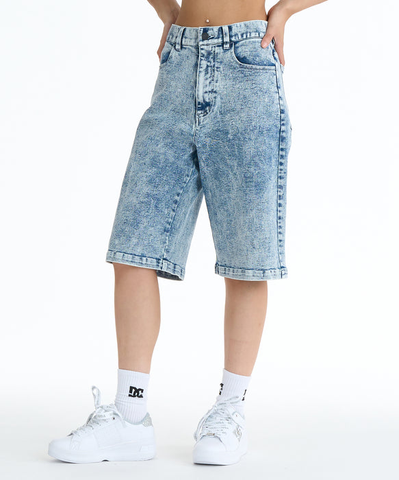 DC SHOES ウィメンズ 26 WS WIDE SHORT ショートパンツ 【2026年春夏モデル】 LBC / M
