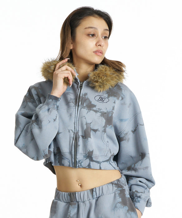 DC SHOES ウィメンズ 26 WS FUR HIDDEN ZH スウェットジャケット 【2026年秋冬モデル】 GRT / L