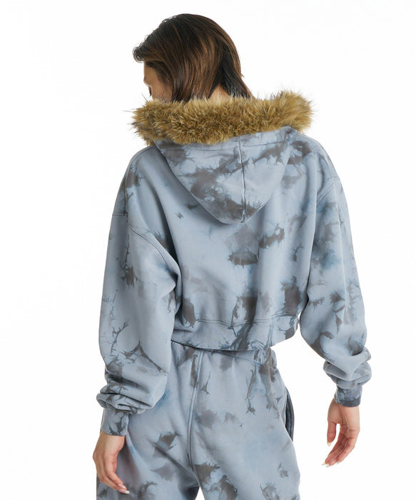 DC SHOES ウィメンズ 26 WS FUR HIDDEN ZH スウェットジャケット 【2026年秋冬モデル】 GRT / L
