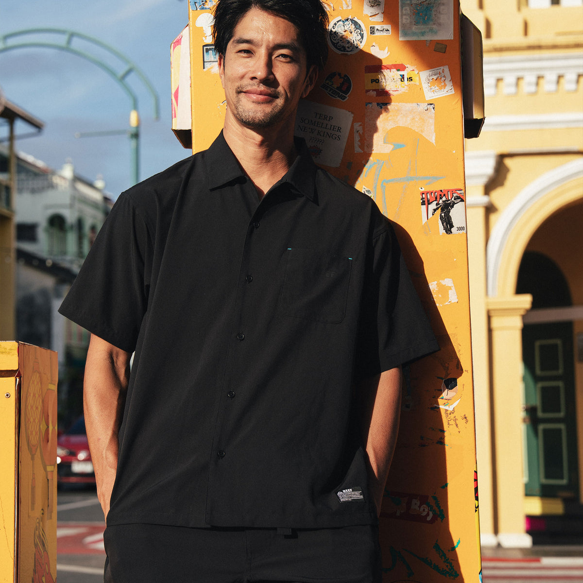 Rufflog パイル地 半袖シャツ ベージュ S SALE】REEF BAJA DRY SHIRTS 半袖シャツ / セットアップ対応【2026年春