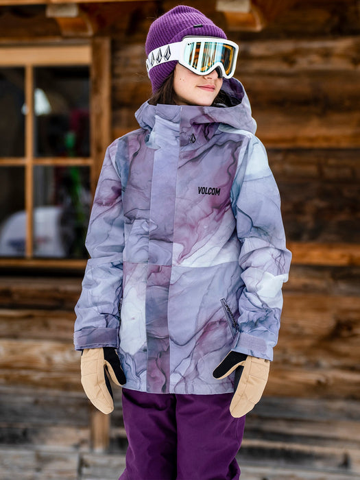 【OUTLET】VOLCOM Kids Sass'N'Fras Insulated Jacket - Black