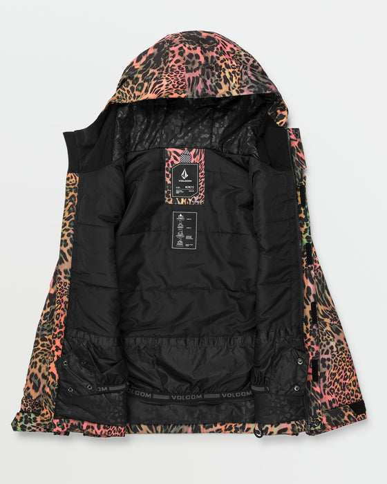 【OUTLET】VOLCOM Kids Sass'N'Fras Insulated Jacket - Acid