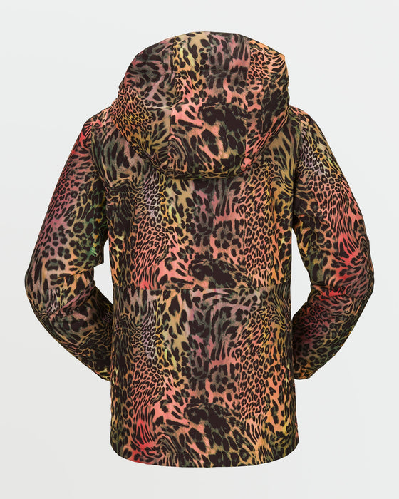 【OUTLET】VOLCOM Kids Sass'N'Fras Insulated Jacket - Acid
