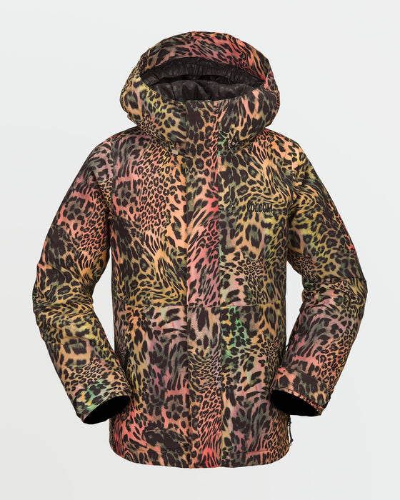 【OUTLET】VOLCOM Kids Sass'N'Fras Insulated Jacket - Acid