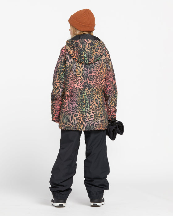 【OUTLET】VOLCOM Kids Sass'N'Fras Insulated Jacket - Acid