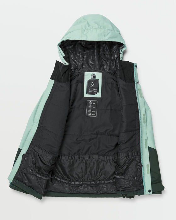 【OUTLET】VOLCOM Kids Sass'N'Fras Insulated Jacket - Acid