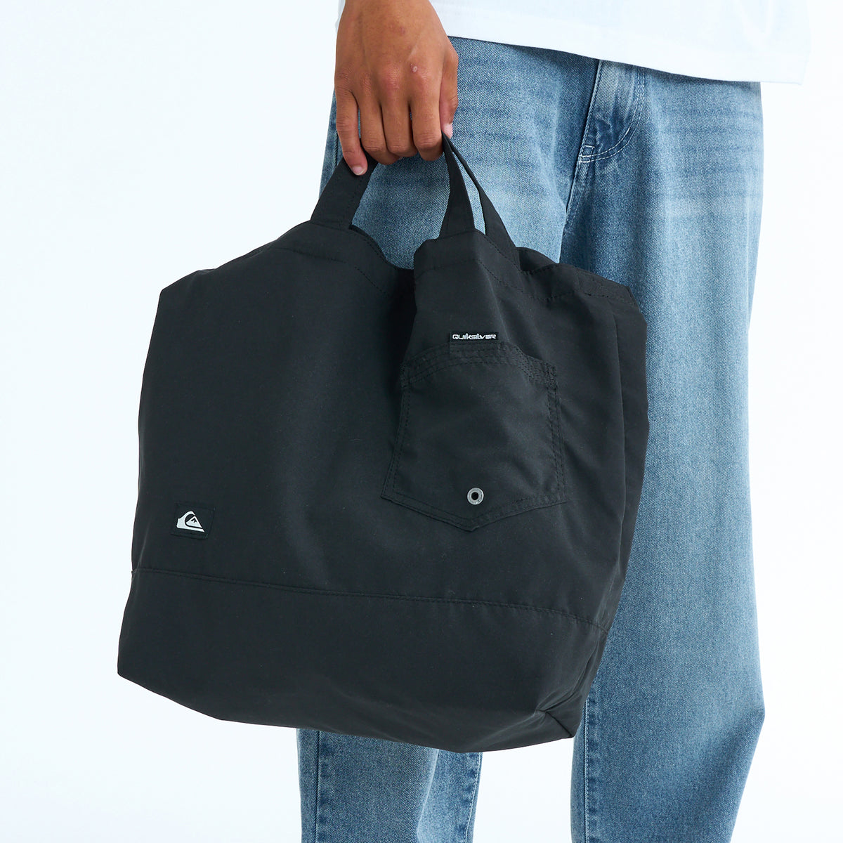 QUIKSILVER メンズ EVERYDAY TOTE トートバッグ ノンストレッチ・撥水