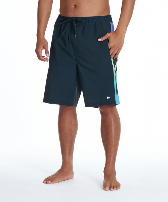 QUIKSILVER メンズ HOLMES VOLLEY 20NB ボードショーツ 【2026年夏モデル】 BLK / XL