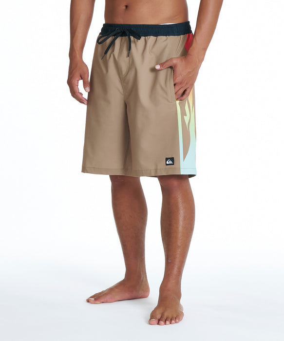 QUIKSILVER メンズ HOLMES VOLLEY 20NB ボードショーツ 【2026年夏モデル】 KHA / XL