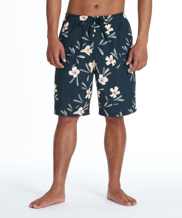 QUIKSILVER メンズ BOTANICAL VOLLEY 20NB ジャムボードショーツ 速乾