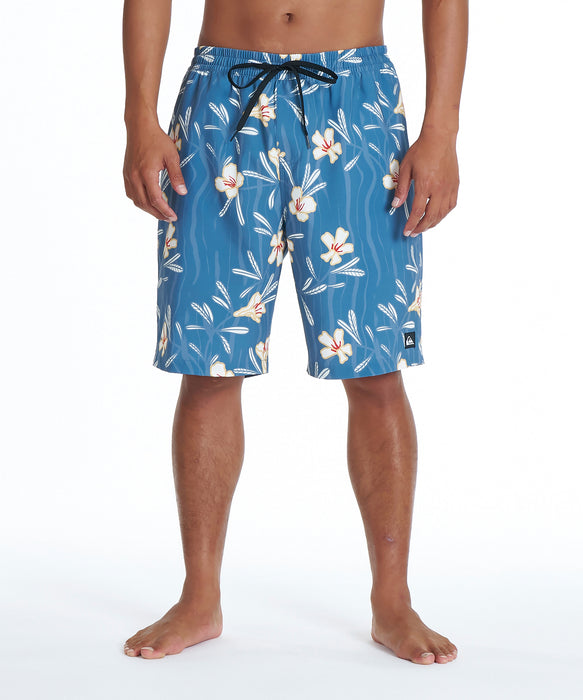 QUIKSILVER メンズ BOTANICAL VOLLEY 20NB ボードショーツ 【2026年夏モデル】 BLU / XL