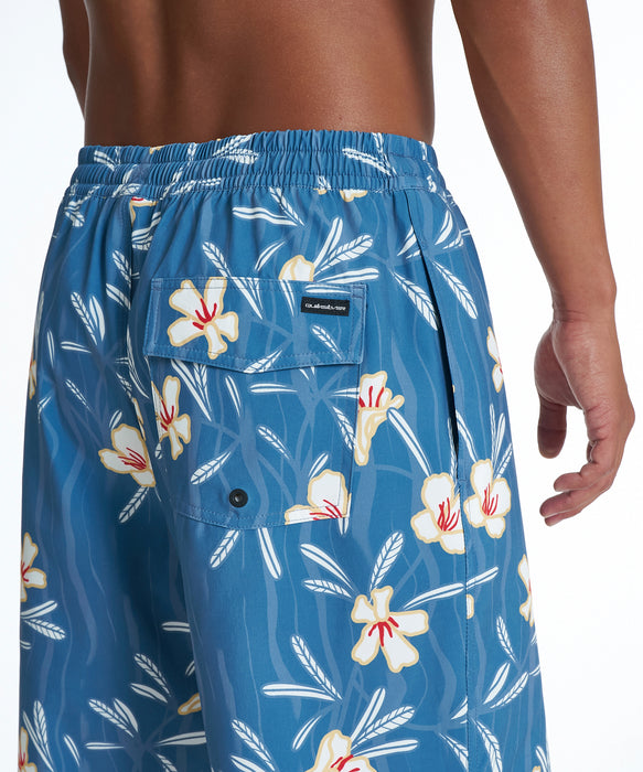 QUIKSILVER メンズ BOTANICAL VOLLEY 20NB ボードショーツ 【2026年夏モデル】 BLU / XL