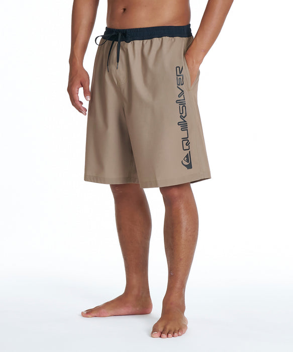 QUIKSILVER メンズ COLOR BLOCK VOLLEY 20NB ジャムボードショーツ