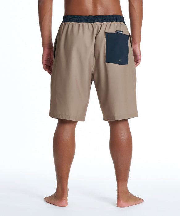 QUIKSILVER メンズ COLOR BLOCK VOLLEY 20NB ジャムボードショーツ