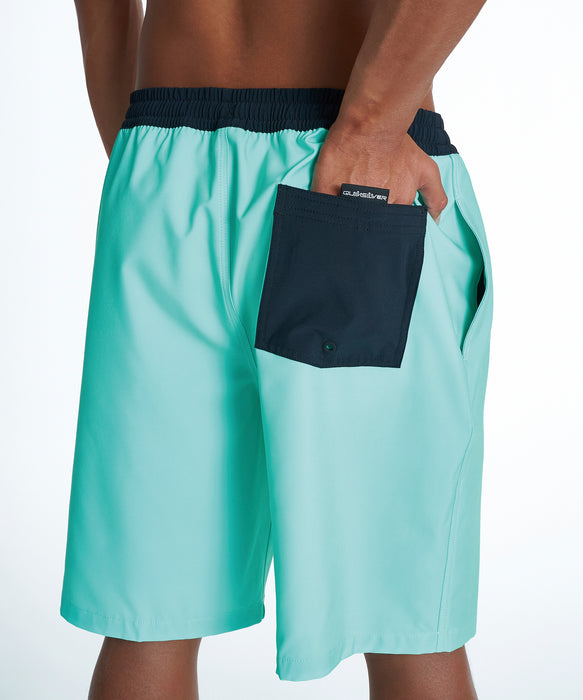 QUIKSILVER メンズ COLOR BLOCK VOLLEY 20NB ジャムボードショーツ