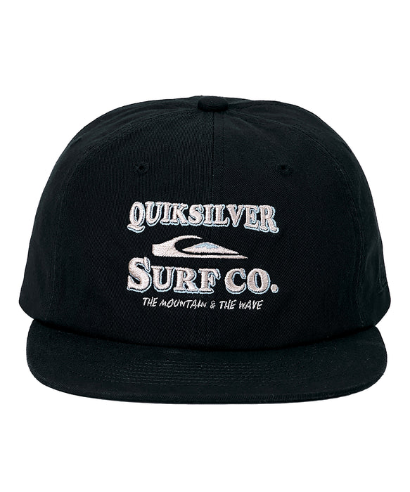QUIKSILVER メンズ SURF CO CAP キャップ 【2026年秋冬モデル】 BLK / F