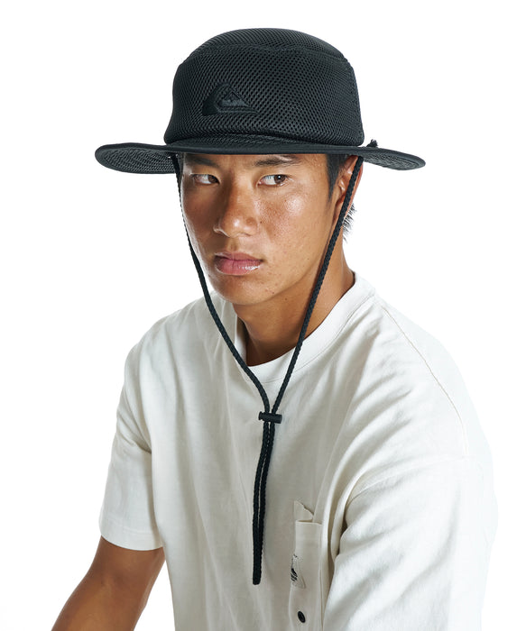 QUIKSILVER メンズ BUSHMASTER MESH 26 ハット 【2026年夏モデル】 BLK / F