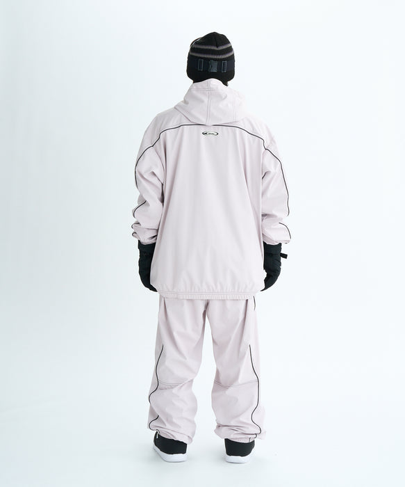 Quiksilver フード付きアノラックジャケット S/M ブラック/ホワイト Quiksilver フード付きアノラックジャケット S/M ブラック